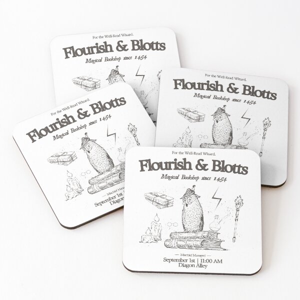 Item preview, Blotts Shirt Wizard Book Shop, Flourish designed and sold by WilliaMaler.
