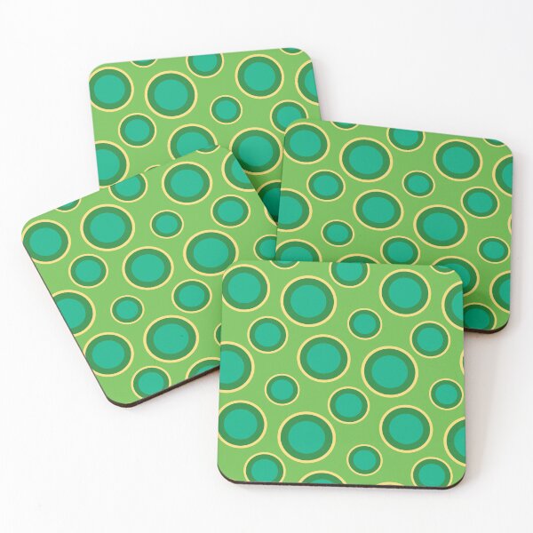 Item preview, Green Retro Circles Seamless Pattern Phone Case designed and sold by FestivityFinds.