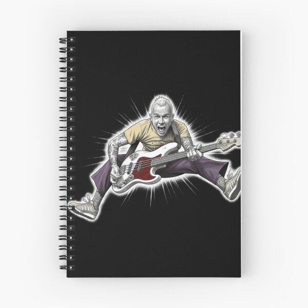 Item preview, High-Voltage Bass Jump Illustration – Funk Rock Energy designed and sold by Fallen Ink.