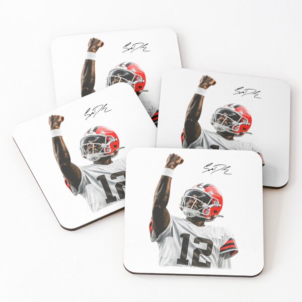 Item preview, Shedeur Sanders Cleveland Browns Former Colorado Buffaloes Game Day Football designed and sold by Junglemall.