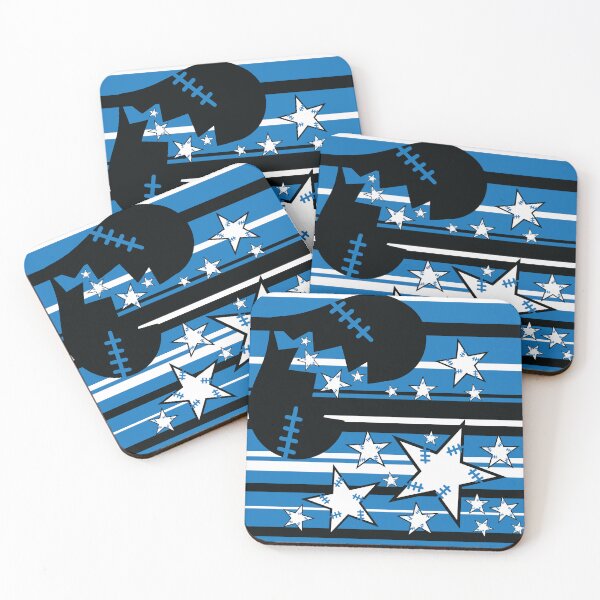 Item preview, Broken Hearts & Stars on Blue Horizontal Stripes designed and sold by Digitalmyth's Designs.