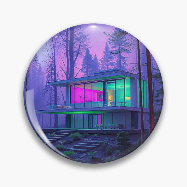Item preview, Neon Modern House  designed and sold by texdeath4life.