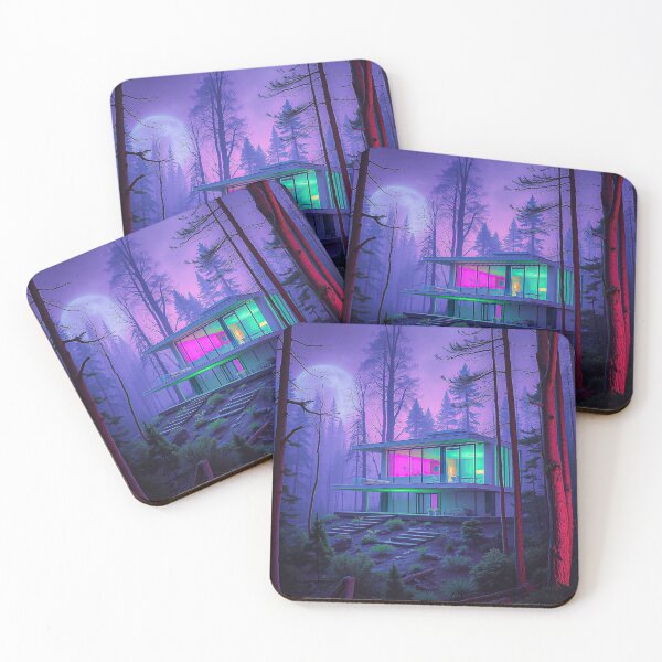 Item preview, Neon Modern House  designed and sold by texdeath4life.