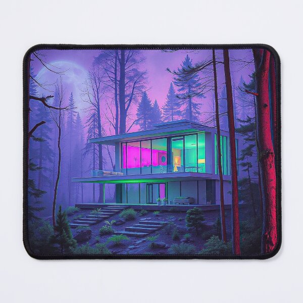 Item preview, Neon Modern House designed and sold by texdeath4life.