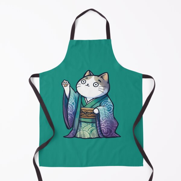 Item preview, Japanese style colorful cat - See you designed and sold by WABISABIMOMENTS.