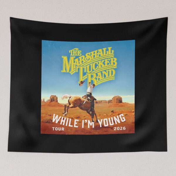 Item preview, Marshall Tucker While Young Tour 2026 designed and sold by Junglemall.