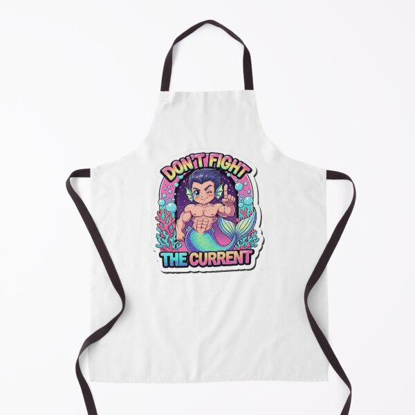 Item preview, Bara Chibi Merman: Don't Fight The Current designed and sold by Baradreams.