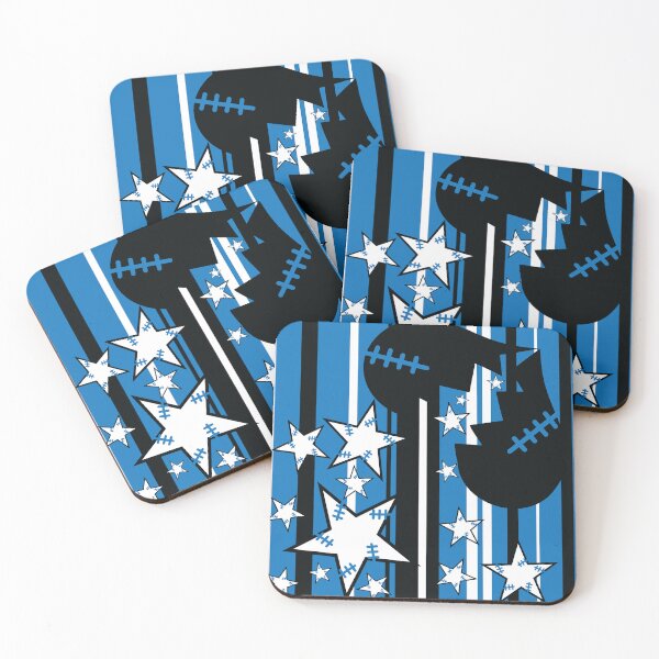 Item preview, Broken Hearts & Stars on Blue Vertical Stripes designed and sold by Digitalmyth's Designs.