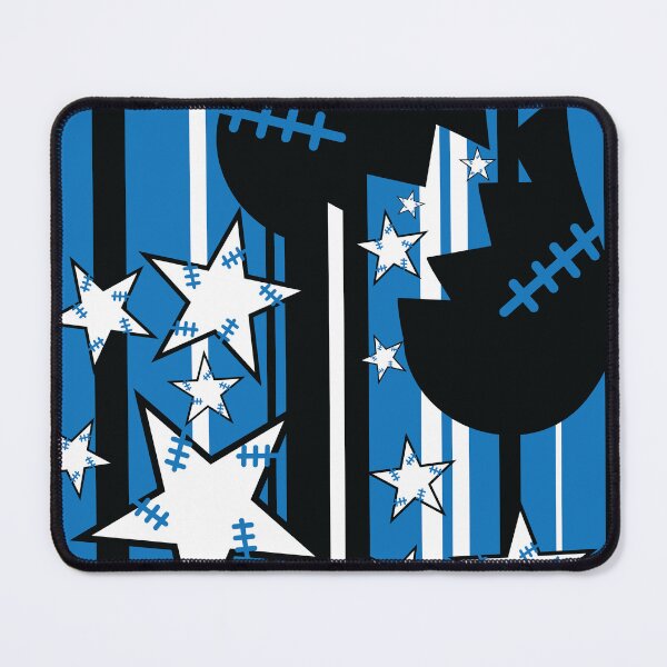 Item preview, Broken Hearts & Stars on Blue Vertical Stripes designed and sold by Digitalmyth's Designs.