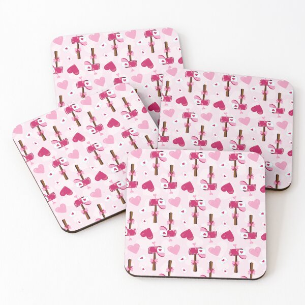 Item preview, Valentine Love Mailbox Pattern Notebook designed and sold by FestivityFinds.