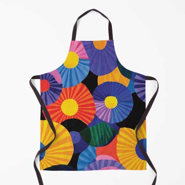 Item preview, Vibrant Abstract Fan and Floral Pattern designed and sold by DGtaLrtcom.