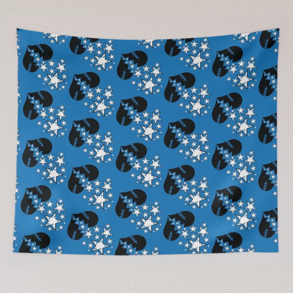 Item preview, Broken Hearts & Stars on Blue designed and sold by Digitalmyth's Designs.