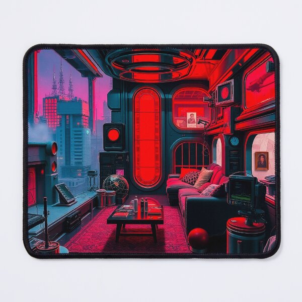 Item preview, Retro futuristic Apartment Concept designed and sold by texdeath4life.