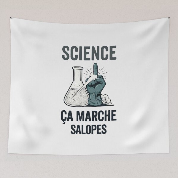 Item preview, "SCIENCE: It works" - French version designed and sold by Tecno-Art-Land.