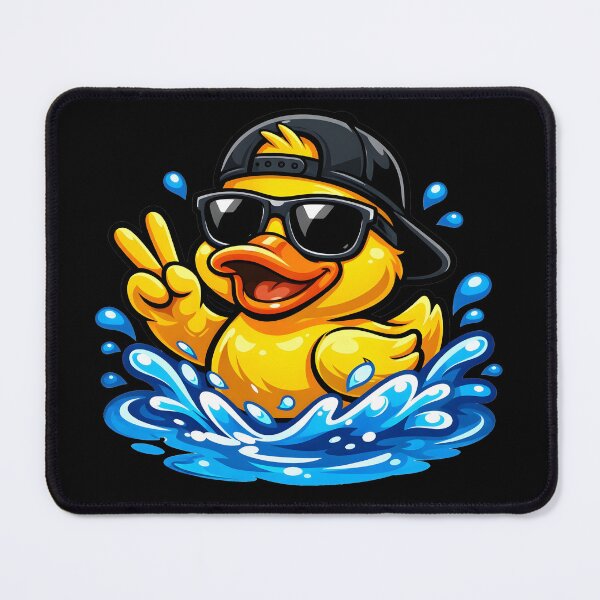Item preview, Surf Duck in Cap and Sunglasses designed and sold by Clauxel.