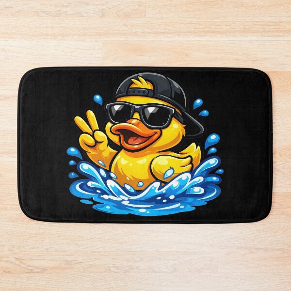 Item preview, Surf Duck in Cap and Sunglasses designed and sold by Clauxel.