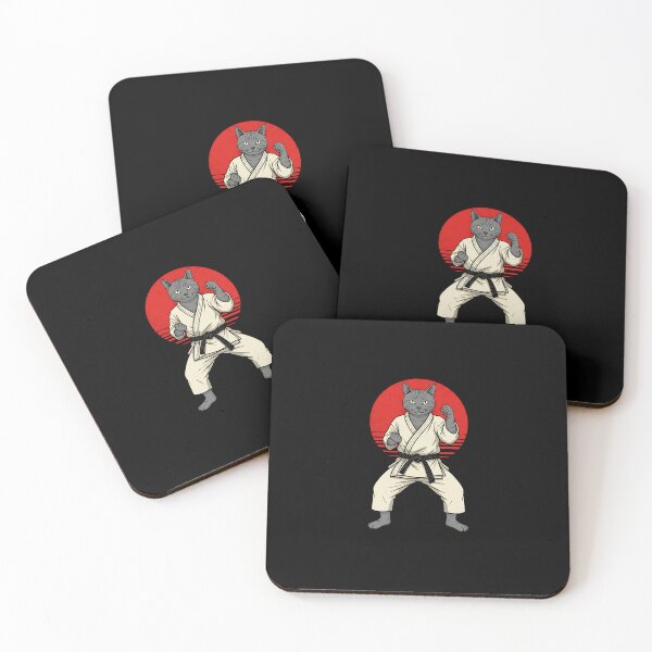 Item preview, Cat Karate Judo Japan Japanese Flag Funny Graphic designed and sold by heymbe.