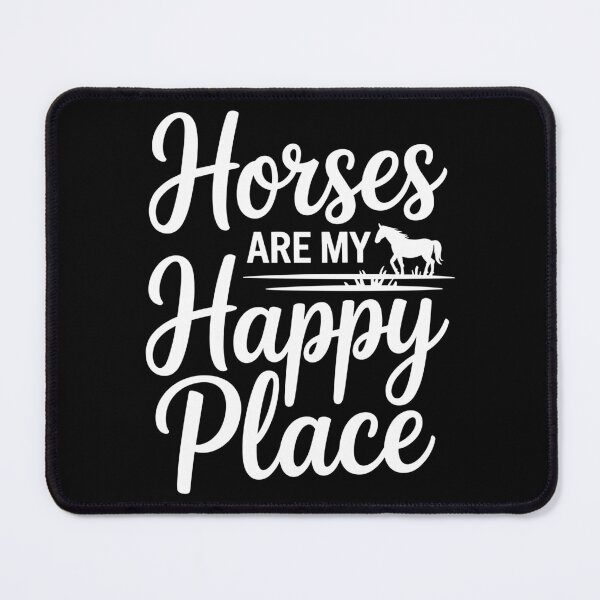 Item preview, Horses Are My Happy Place designed and sold by theartfulaspie.
