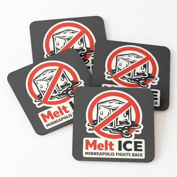 Item preview, Minneapolis Anti-ICE Protest Poster Print designed and sold by PinUpPizzazz.