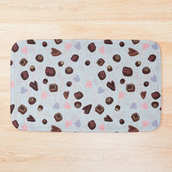 Item preview, Assorted Valentines Chocolates Repeating Pattern  designed and sold by HydrangeaDelMar.