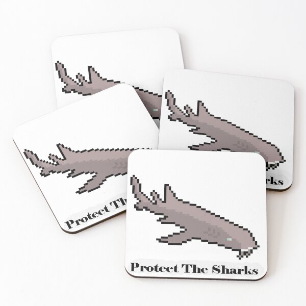 Item preview, Protect the Sharks designed and sold by Chase's Pixil World.