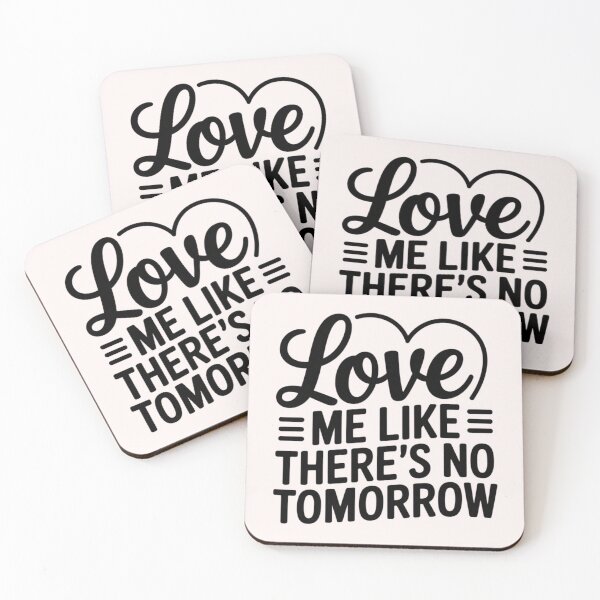 Item preview, Love Me Like There Is No Tomorrow Minimalist Quote designed and sold by Nordic Echo.