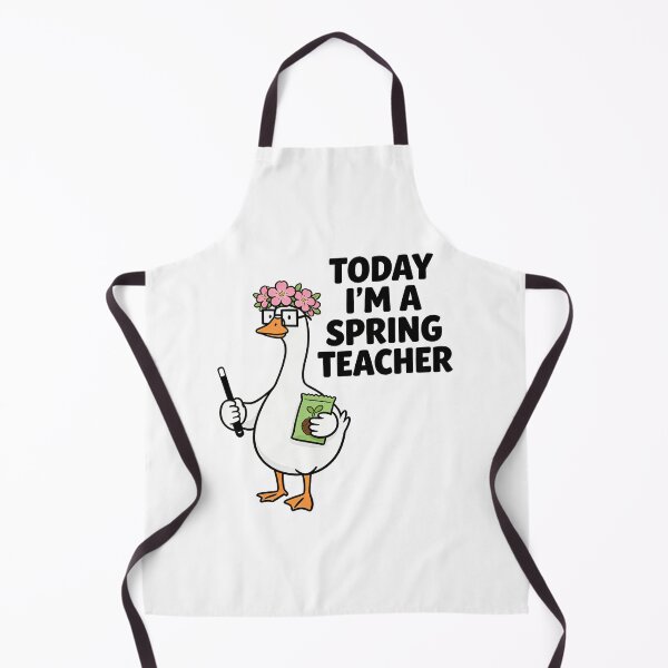 Item preview, Spring Teacher Goose – Cute Flower Crown Classroom Design designed and sold by truongloc246.