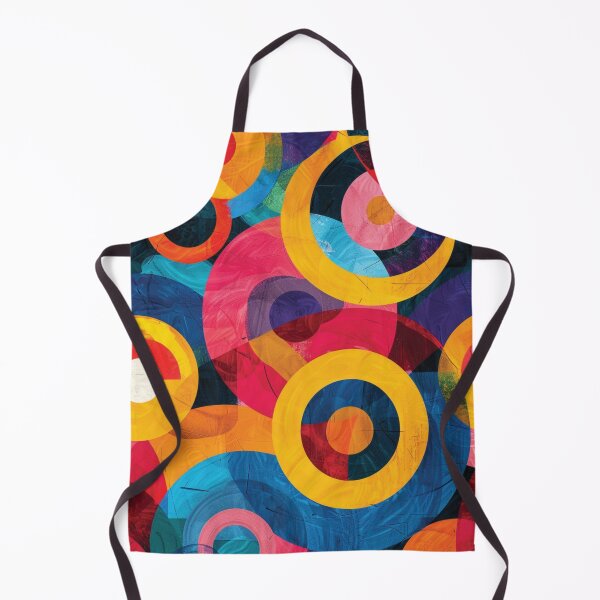 Item preview, Vibrant Abstract Overlapping Circles Pattern designed and sold by DGtaLrtcom.