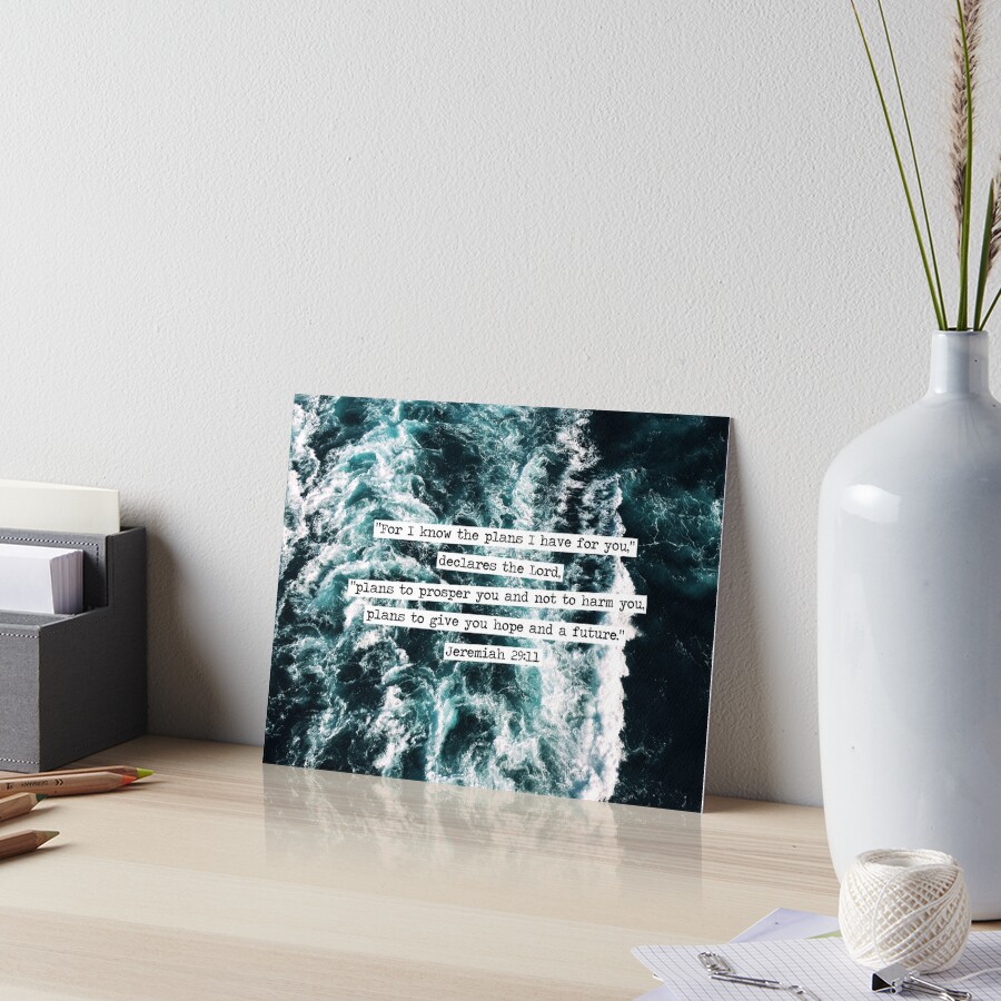Jeremiah Ocean Art Board Print