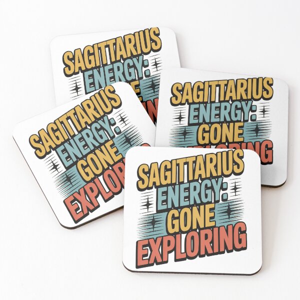 Item preview, Sagittarius Energy Gone Exploring – Funny Zodiac Astrology Design designed and sold by MoodThreadz.