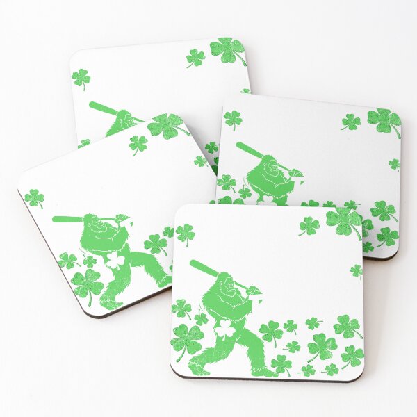 Item preview, St. Patrick's Day Hit Hard Run Fast Turn Left Shamrock T-Shirt designed and sold by LashondaGreen89.
