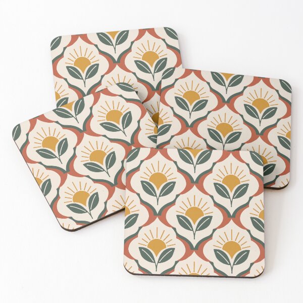 Item preview, Sun Leaf Seamless Pattern Boho Floral Botanical Repeat Background designed and sold by FRH Design ⭐⭐⭐⭐⭐.