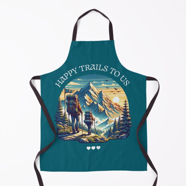 Item preview, Happy Trails to Us Hiking designed and sold by Sachie's Studio.