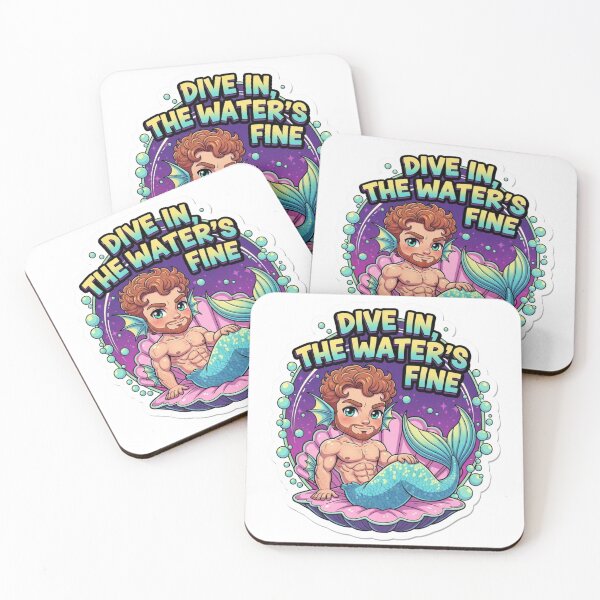 Item preview, Muscular Bara Merman: Dive In Fine designed and sold by Baradreams.