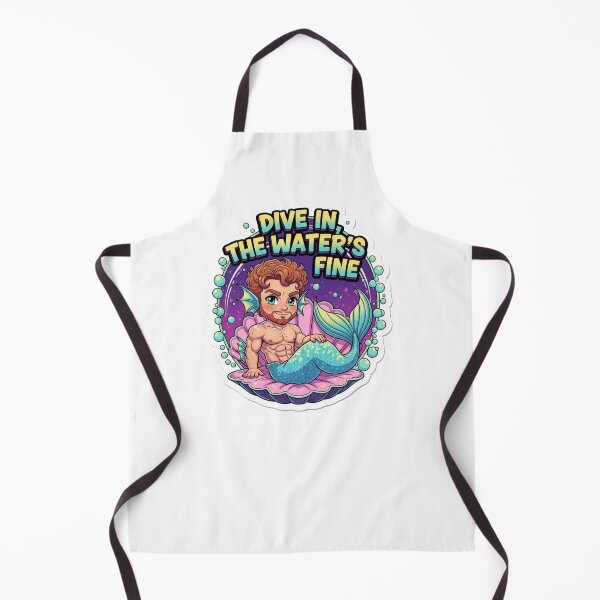 Item preview, Muscular Bara Merman: Dive In Fine designed and sold by Baradreams.