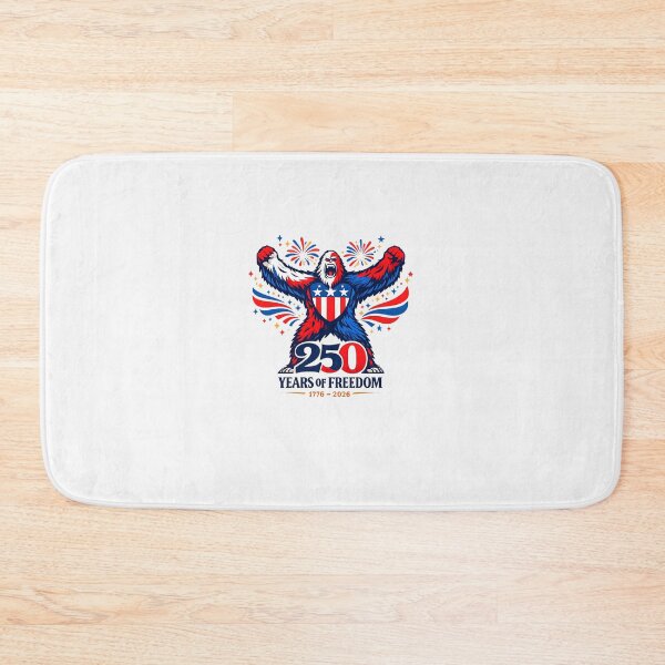 Item preview, Patriotic Bigfoot 250 Years of Freedom 1776–2026 USA Independence designed and sold by yaginoie.