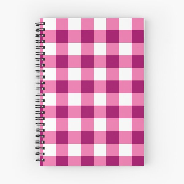 Item preview, Modern Vintage Magenta White Gingham pattern designed and sold by PVTCreations.