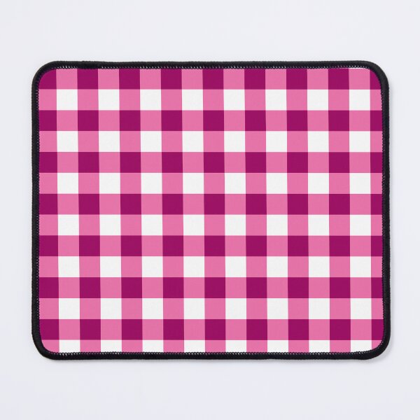 Item preview, Modern Vintage Magenta White Gingham pattern designed and sold by PVTCreations.