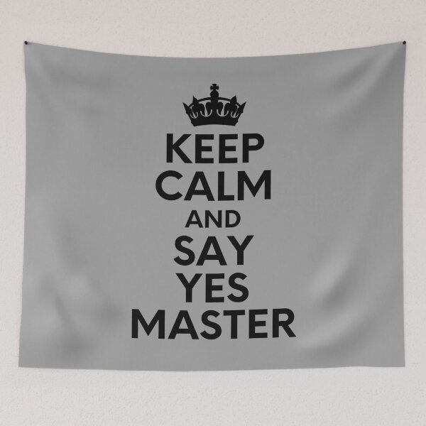 Item preview, Say Yes, Master - Black designed and sold by Laymela Underground.