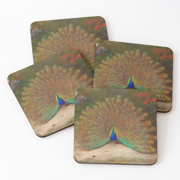 Item preview, Peacock and Peacock Butterfly by Archibald Thorburn designed and sold by Amanda1775.