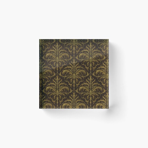 Item preview, Antique Gold Ornamental Damask designed and sold by Citizen.