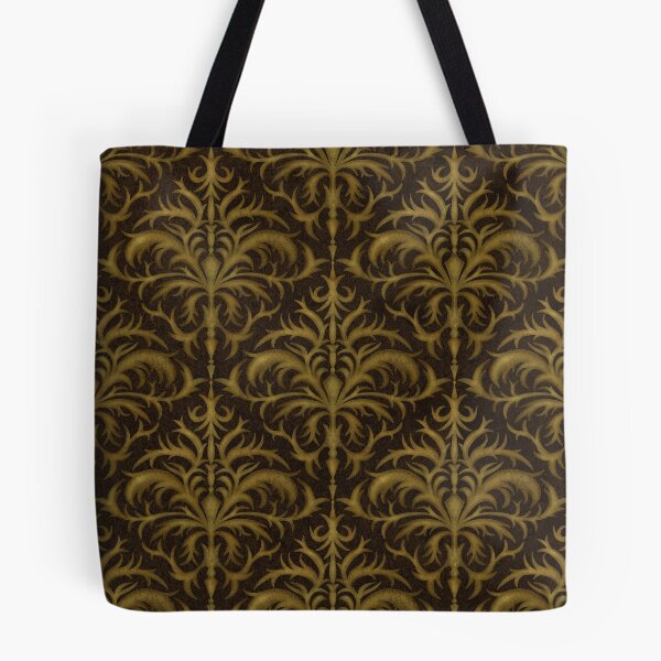 Item preview, Antique Gold Ornamental Damask designed and sold by Citizen.
