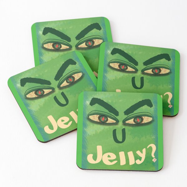 Item preview, Green Eyed Monster!-You Jelly?  designed and sold by Twisted Doodles.