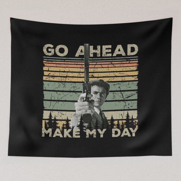 Item preview, Dirty Harry Go Ahead Make My Day designed and sold by heiratstudio.