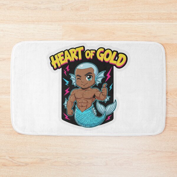 Item preview, Bara Chibi Merman: Heart Of Gold designed and sold by Baradreams.