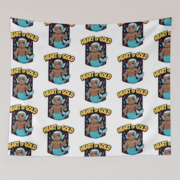 Item preview, Bara Chibi Merman: Heart Of Gold designed and sold by Baradreams.
