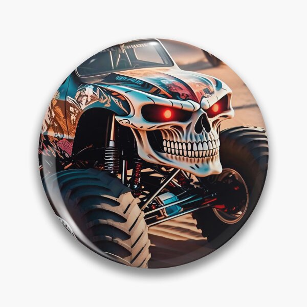 Item preview, Monster Truck Skull designed and sold by UrbanTRIP.