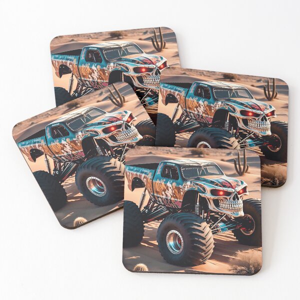 Item preview, Monster Truck Skull designed and sold by UrbanTRIP.