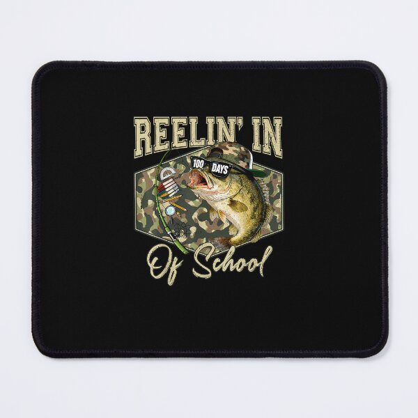 Item preview, Reelin' in 100 Days of School Bass Fishing Lover Boy Teen designed and sold by Juansustait.
