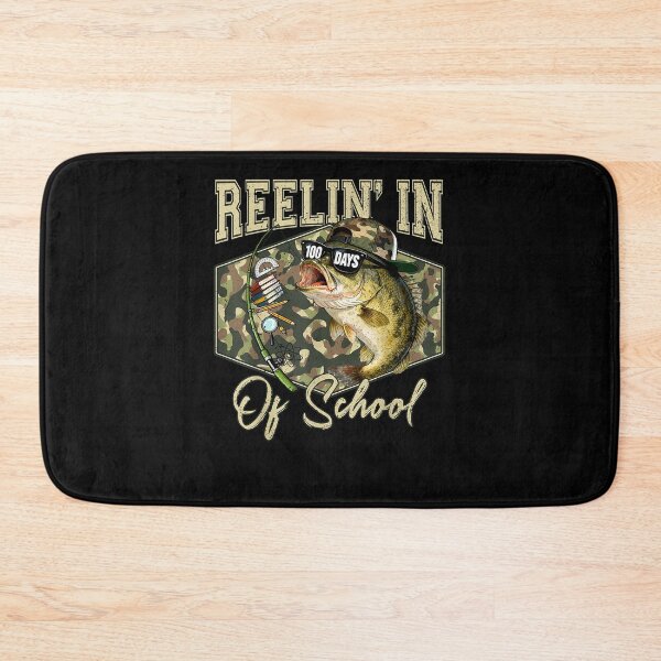 Item preview, Reelin' in 100 Days of School Bass Fishing Lover Boy Teen  designed and sold by Juansustait.